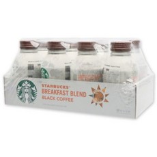 스타벅스 브랙퍼스트 블랙 블렌드 블랜드 블랙 커피 275ml x 8, 8개