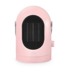 엑토 미니멀 PTC 히터 회전형 전기온풍기, HTR-03, 핑크