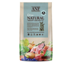에이엔에프 6Free 웨이트 케어 고양이 사료, 다이어트(체중감소), 2kg, 1개