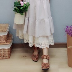 코코나인 면 레이스 속바지 612