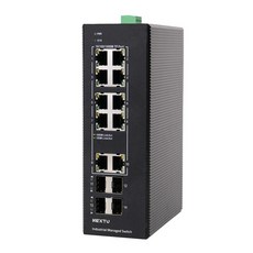 3122MDTL2-25G L2 10포트 기가 + 1G 2SFP + 2.5G 2SFP 산업용 스위치 허브