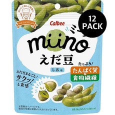 칼비 미노 에다만 시오맛 Calbee Miino Eedaman Shio Flavor, 28g, 12개 - shio