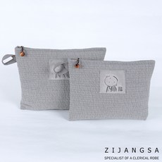 귀염뽀짝투명pvc화장품손잡이가방여행파우치3color