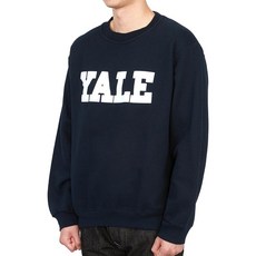 와일드동키 [와일드동키] FG YALE DEEP NAVY BLUE M 남자 기모 긴팔 맨투맨 티셔츠