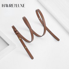 셀린호환 루이비호환 가죽스트랩 명품가방교체끈, Brown 116cm