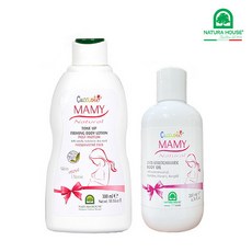 [나뚜라하우스] 출산후 탄력케어 2종(탄력로션300ml+오일200ml), 상세 설명 참조