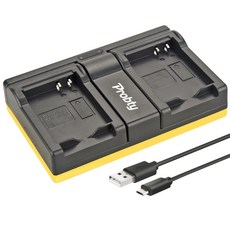 Probty EN-EL23 EN EL23 USB Dual Charger For Nikon Coolpix P600 PM159 P610S S810c P900S S810 P900, 하나