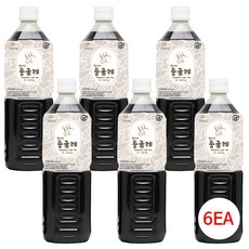 둥굴레차베이스 6병+펌프1개, 1개, 6개입, 1L