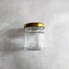 개인화 나무 꿀 국자 스틱 원형 미니 유리 항아리 결혼식 파티, 5.Jar, 1개