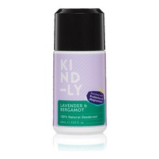 호주 카인들리 네츄럴 라벤더 베르가못 데오드란트 60ml Kind-ly Natural Deodorant Lavender Bergamot, 1개