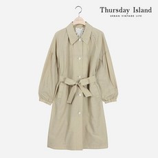 써스데이아일랜드 Thursday Island 여성 아일렛 장식 롱 점퍼 T212MJP134W