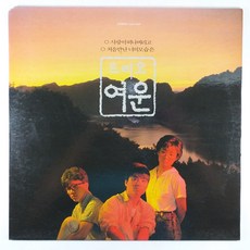 (중고LP) 트리오 여운 홀로된 사랑 1988년 발매 (B급 스크레치 잡음. 재생시 하자 있음)