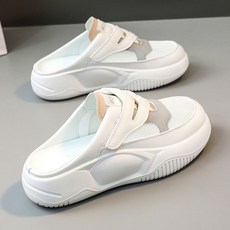 Modern Fashion 여성 볼넓은 메쉬 슬리퍼 발편한 뮬 운동화