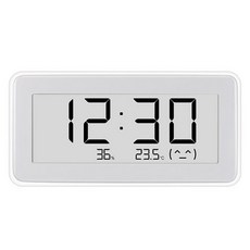샤오미 온습도계 시계, 3개, 0_흰색