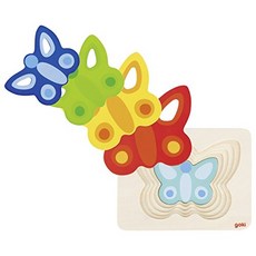 Goki 57486" Butterfly II Puzzle Colourful