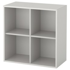 4칸수납장 라이트그레이 에케트 70x35x70 cm, 기본