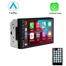 풀터치 HD 자동차 MP5 카플레이 안드로이드 오토 USB 블루투스 TF 카드 스크린 리버스 카메라 포함 7, [04] 카플레이, 애플, 안드로이드 , 모니터, 무선