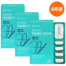 [정품 6주분] 휴온스 살사라진 락토페린 다이어트 800mgx14정X3박스, 14정, 3박스