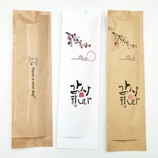 수저 숟가락 젓가락 종이 포장지 통합 수저집 1천매[기성], 크라프트지 무지, 1개