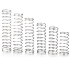 스프링 스테인레스 스틸 압축 와이어 직경 0.3mm 외경 3-6mm 길이 5-50mm 로트 당 20 개 0.3x3/4/5/6 x L, [01] 0.3mm, [01] 4mm, [06] 50mm, 20개