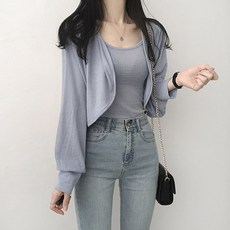 피카부벌룬가디건