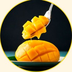 애플망고 페루산 고당도 후숙과일 보관 먹는법 2kg, 1개, 2kg (5과 내외)