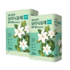 모나리자 보타닉포레 블라썸 3겹 화장지 27m, 60개입, 6개
