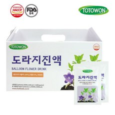 강원식품 도라지진액 80mL 30포, 30개 - 슈퍼벳오퍼스30포