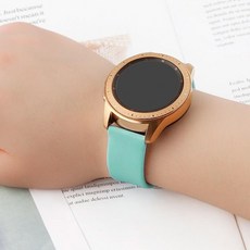갤럭시 워치 3 액티브 2 시계줄 스마트 워치 밴드 실리콘 스트랩, 01.갤럭시워치 20mm, 01.스트랩 사이즈 - S, 02.실리콘 - 라이트 핑크