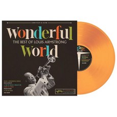 루이 암스트롱 Louis Armstrong LP 엘피판 - Wonderful World: The Best Of 루이 암스트롱 Louis Armstrong Orange Crush ( - 크러쉬엘피