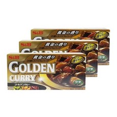 SB 에스비 골든 카레 중간매운맛 198g 3개