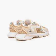 LACOSTE WOMEN'S L003 NEO SNEAKERS 47SFA0093 LT TAN/WHT LT3