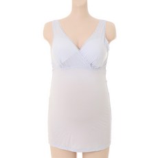 [와코루] 마더피아/수유기능 모달스판 민소매 런닝(RLG6008R)BU