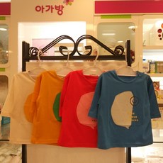 아가방 에코빌리지7부티셔츠 01N351001~뉴코아울산점