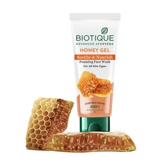 Biotique Honey Gel Foaming Facewash, 6개, 50ml