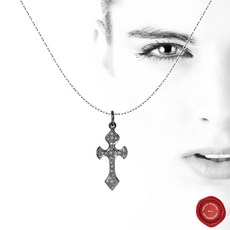 jm다이아몬드십자가목걸이