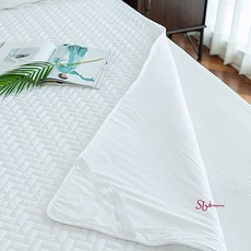 방수패드 화이트 매트리스 침대 누빔 사이즈 특대형 화이트킹 진드기 국산 마이크로화이버 뮤트ine510