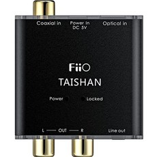 FIIO d3 d03k 디지털-아날로그 오디오 변환기 - 192khz24bit 광 및 동축 dac