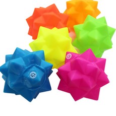 우쭈쭈 네온컬러 삑삑이 볼 [컬러랜덤], 1개