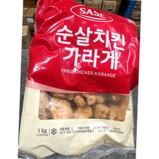 사세 순살 치킨 가라게 1kx10 식자재 업소용 식재료 식당용 대용량 단체 급식용 오징어