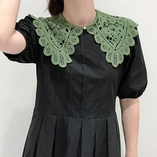 레이스 카라 케이프 B뜨개레이스(신)