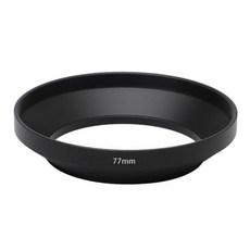 렌즈 후드 39mm/40.5mm/43mm/46mm/49mm/52mm/55mm/58mm/62mm/72mm/77mm/82mm, 77mm, 1개