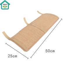 고양이 수직 스크래쳐 수직형 튼튼 기둥형 기둥 벽 부착형 붙이는 장난감, [옵션2] 사이즈-25*50cm