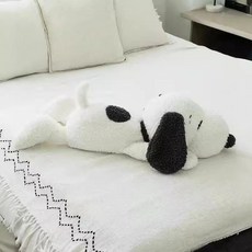 대형스누피인형 잘때안고자는 애착 초대형 침대 봉제 등받이 대왕