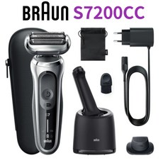 브라운 braun 전기면도기 시리즈7 세척충전 스테이션포함 S7200CC