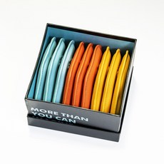  바론골프 시그니처 아이언 커버 MIXED COLOR 2(블루 오렌지 엘로우) 