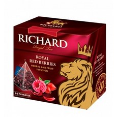리처드 RICHARD 로열 레드 베리 Royal Red Berries 티백 홍차 34g 20개입, 1개, 1개