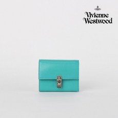 [공식] 비비안웨스트우드 카드지갑 SOFIA FLPA LIGHT BLUE