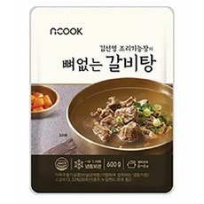 뼈없는갈비탕 국내산 뼈없는 갈비탕 10팩(7kg), 600g, 60개