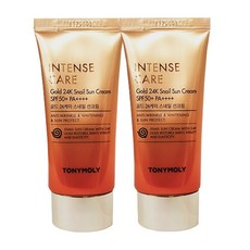 토니모리 인텐스 케어 골드24K 스네일 선크림 50ml x2개